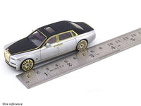 Rolls-Royce Phantom III Silver Black 1:64 SC Art diecast scale model car miniature