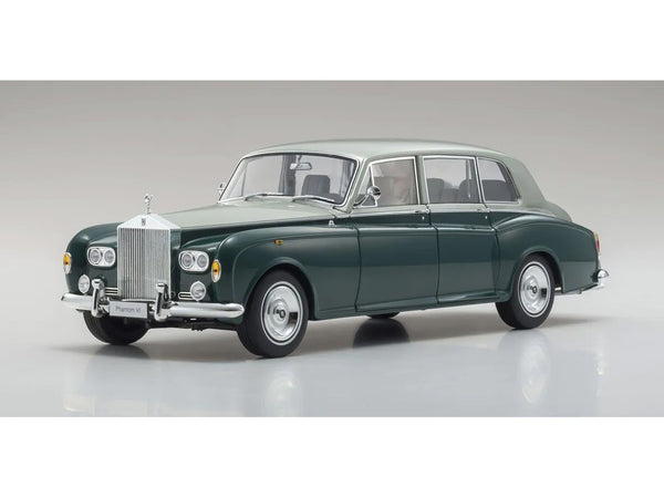 PreOrder :  Rolls Royce Phantom VI Green / Silver 1:18 Kyosho diecast scale model car