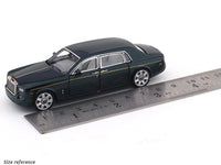 Rolls-Royce Phantom VII green 1:64 DCM diecast scale model car miniature