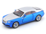 Rolls-Royce Wraith blue 1:64 LJM diecast scale model car miniature