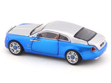 Rolls-Royce Wraith blue 1:64 LJM diecast scale model car miniature