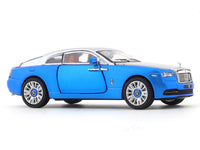 Rolls-Royce Wraith blue 1:64 LJM diecast scale model car miniature