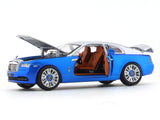 Rolls-Royce Wraith blue 1:64 LJM diecast scale model car miniature