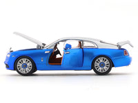 Rolls-Royce Wraith blue 1:64 LJM diecast scale model car miniature