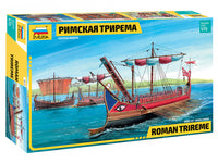 Roman Trireme 1:72 Zvezda plastic model kit