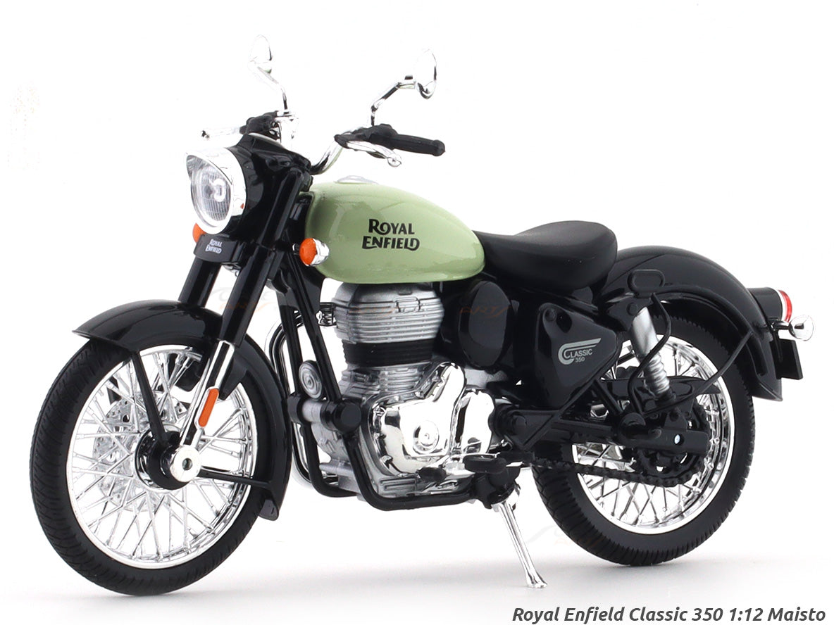 Royal Enfield Classic 350 Redditch Green 1:12 Maisto licensed