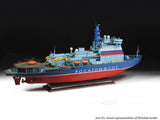 "ARKTIKA" Russian nuclear-powered icebreaker project 22220 1:350 Zvezda plastic model kit