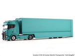 Scania V8 730S Aston Martin Transporter 1:64 Kengfai scale model collectible truck
