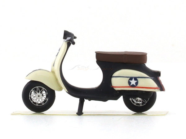 Scooter Scale Model Scooter White 1:64 YTM resin scale model bike | Scale Arts India