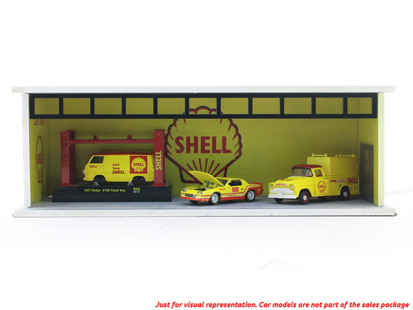 Shell Garage Design A diorama for 1:64 Scale Arts India