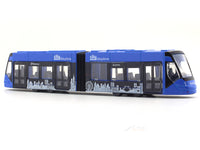 Siemens Avenio Tram blue 1:100 Majorette scale model bus