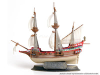 Sir Francis Drake's flagship "Golden Hind" 1:350 Zvezda plastic model kit