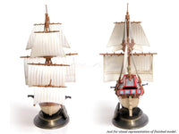 Sir Francis Drake's flagship "Golden Hind" 1:350 Zvezda plastic model kit