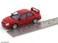 Subaru Impreza WRX STI red 1:64 MC64 diecast scale car collectible