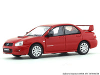 Subaru Impreza WRX STI red 1:64 MC64 diecast scale car collectible