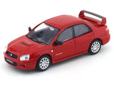 Subaru Impreza WRX STI red 1:64 MC64 diecast scale car collectible