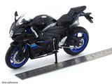 Suzuki GSX R1000 Black 1:12 MSZ diecast scale model bike collectible