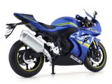 Suzuki GSX R1000 Blue 1:12 MSZ licensed diecast scale model bike collectible