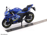 Suzuki GSX R1000 Blue 1:12 MSZ licensed diecast scale model bike collectible