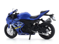 Suzuki GSX R1000 blue 1:18 MSZ licensed diecast scale model bike collectible