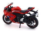 Suzuki GSX R1000 Red 1:12 MSZ licensed diecast scale model bike collectible