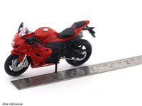 Suzuki GSX R1000 red 1:18 MSZ licensed diecast scale model bike collectible