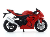 Suzuki GSX R1000 red 1:18 MSZ licensed diecast scale model bike collectible