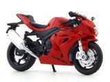 Suzuki GSX R1000 red 1:18 MSZ licensed diecast scale model bike collectible