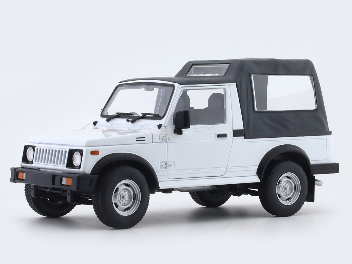 Suzuki SJ410 Soft Top White 1:18 Vahanam diecast Scale Model car collectible
