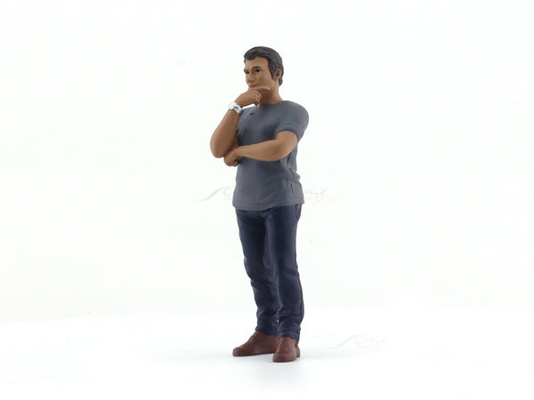 The Dealership Customer III 1:18 American Diorama Figure for scale models