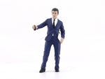 The Dealership Male Salesperson 1:18 American Diorama Figure for scale models