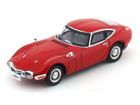 Toyota 2000GT red 1:64 LCD Models diecast scale model car miniature