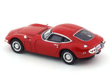Toyota 2000GT red 1:64 LCD Models diecast scale model car miniature