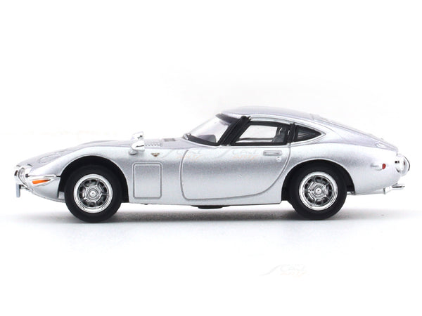 Toyota 2000GT silver 1:64 LCD Models diecast scale model car miniature