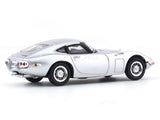 Toyota 2000GT silver 1:64 LCD Models diecast scale model car miniature