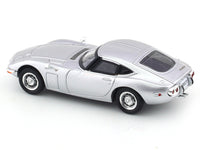 Toyota 2000GT silver 1:64 LCD Models diecast scale model car miniature