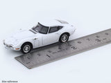 Toyota 2000GT white 1:64 LCD Models diecast scale model car miniature