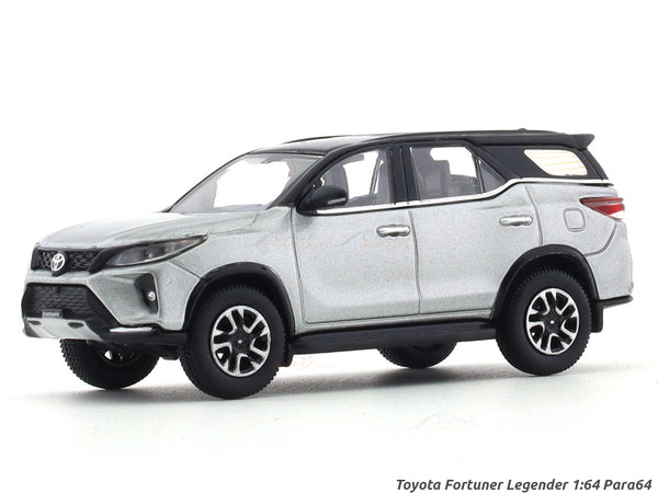 Toyota Fortuner Legender Silver 1:64 Para64 licensed diecast scale model car miniature