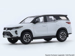 Toyota Fortuner Legender White 1:64 Para64 licensed diecast scale model car miniature