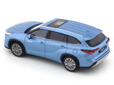 Toyota Highlander Hybrid light blue 1:64 LCD diecast scale model collectible