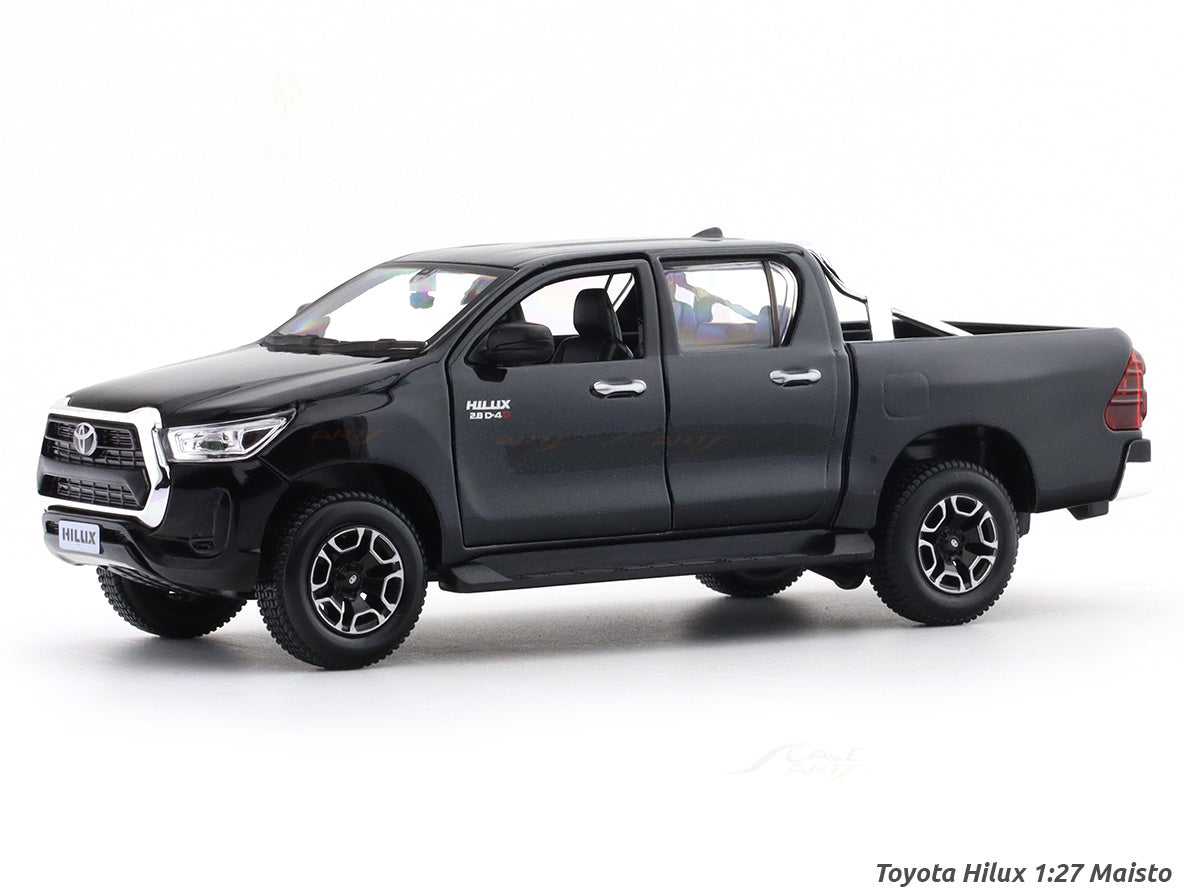 Toyota Hilux Black 1:27 Maisto licensed diecast Scale Model car