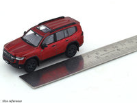 Toyota LC300 GR Sport red 1:64 GCD diecast scale model miniature car