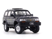 Toyota LC80 Land Cruiser black 1:64 Kengfai diecast scale model car miniature