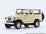 Toyota Land Cruiser FJ40 beige wt 1:64 Hobby Fans diecast scale model collectible