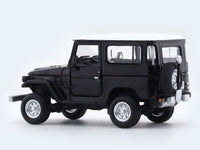 Toyota Land Cruiser FJ40 Black White 1:64 Hobby Fans diecast scale model car miniature