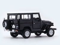 Toyota Land Cruiser FJ40 Black White 1:64 Hobby Fans diecast scale model car miniature