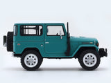 Toyota Land Cruiser FJ40 green with figure 1:64 TimeMicro diecast scale car collectible