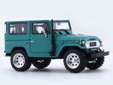 Toyota Land Cruiser FJ40 green with figure 1:64 TimeMicro diecast scale car collectible