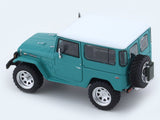 Toyota Land Cruiser FJ40 green with figure 1:64 TimeMicro diecast scale car collectible