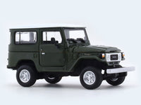 Toyota Land Cruiser FJ40 Green White 1:64 Hobby Fans diecast scale model car miniature